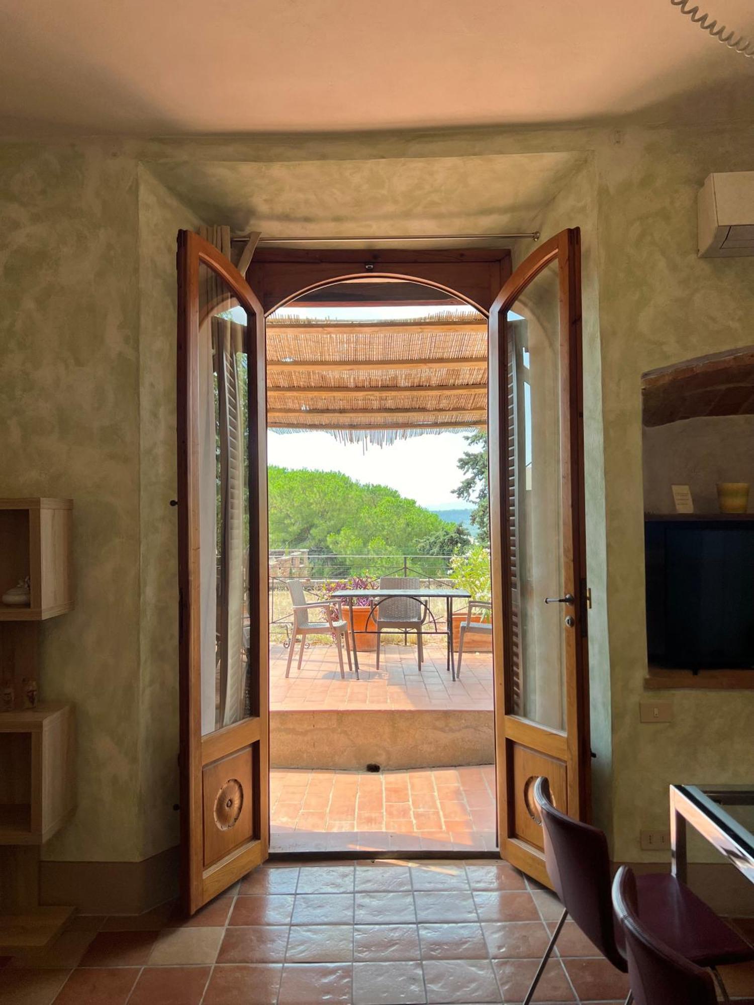 Ferienwohnung Le Viole San Gimignano Exterior foto