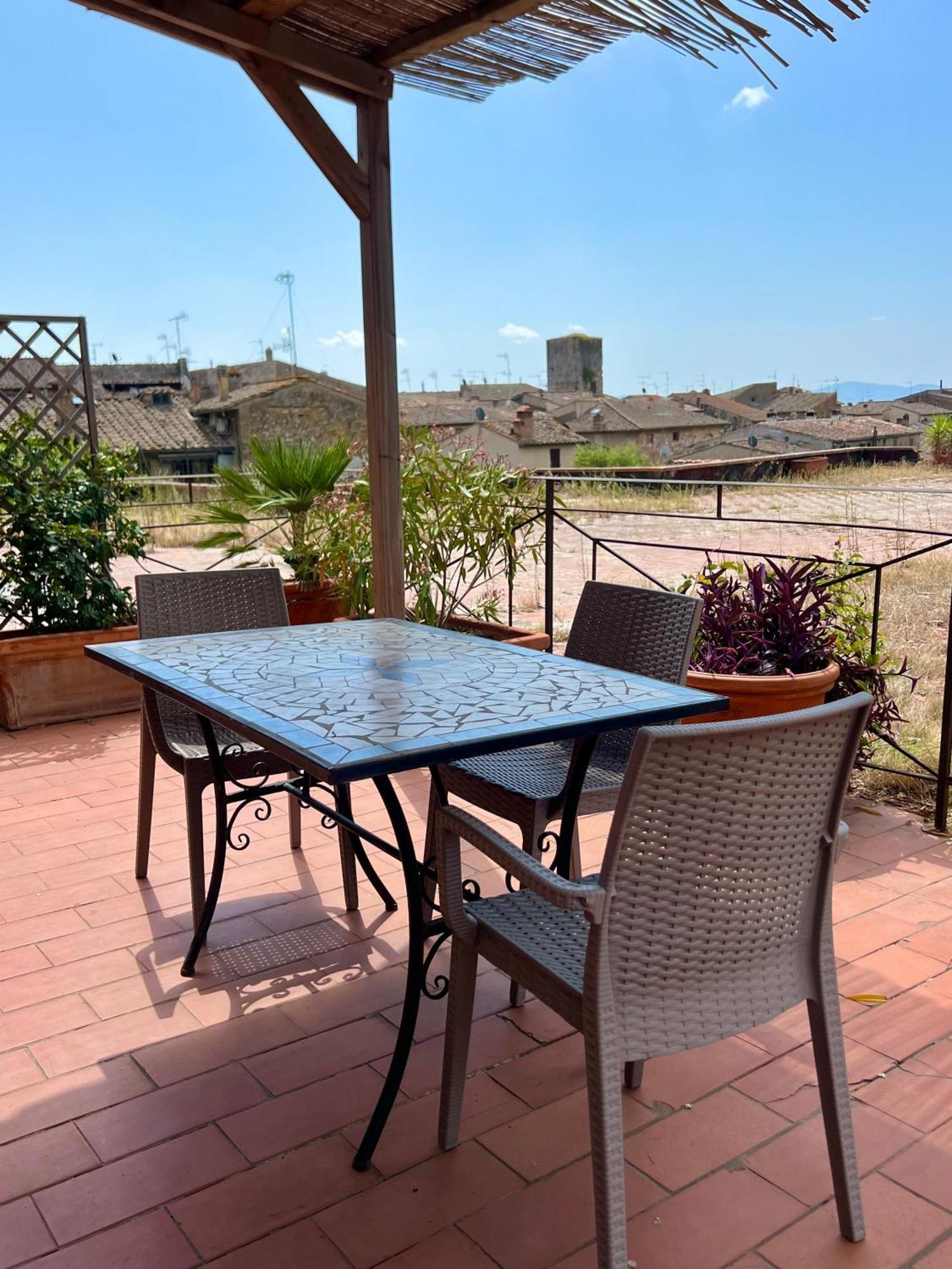Ferienwohnung Le Viole San Gimignano Exterior foto